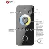 Paul Neuhaus Q-Serie Q-LINEA Taklampa LED Nickel matt, 8-ljuskällor, Fjärrkontroll