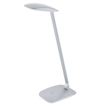 Eglo CAJERO Skrivbordslampa LED Silver, 1-ljuskällor