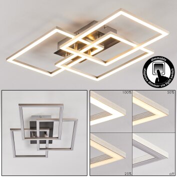 Cheka Taklampa LED Aluminium, 3-ljuskällor