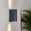 Kingstown Vägglampa LED Antracit, 1-ljuskällor