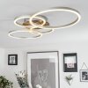 Globo Malanje Taklampa LED Nickel matt, 4-ljuskällor