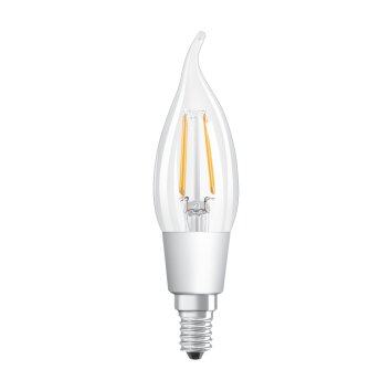 Osram E14 LED 4 Watt varmvit dimbar 470 Lumen