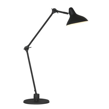 Steinhauer Kasket Bordslampa Svart, Vit, 1-ljuskällor