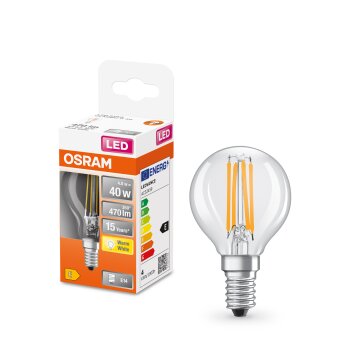 Osram E14 LED 4 Watt varmvit 470 Lumen