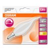 Osram E14 LED 5 Watt varmvit dimbar 470 Lumen