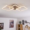 Torres Taklampa LED Nickel matt, 3-ljuskällor