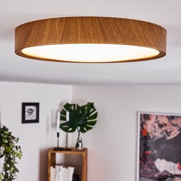 Nexo Taklampa LED Trä mörkt, 1-ljuskällor