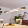 Poroporo Pendellampa LED Nickel matt, 1-ljuskällor