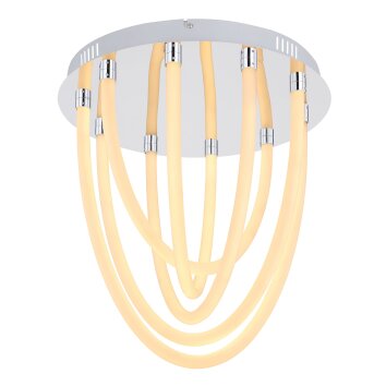 Globo KAIA Taklampa LED Krom, 1-ljuskällor