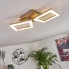 Batuna Taklampa LED Nickel matt, 1-ljuskällor