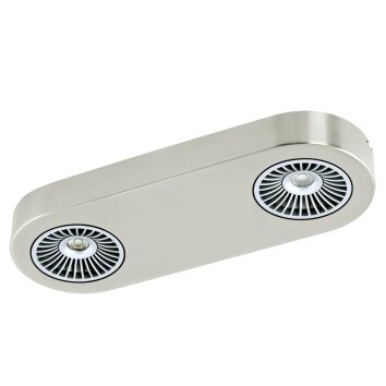 Eglo Lampor Montale Taklampa LED Nickel matt, 2-ljuskällor