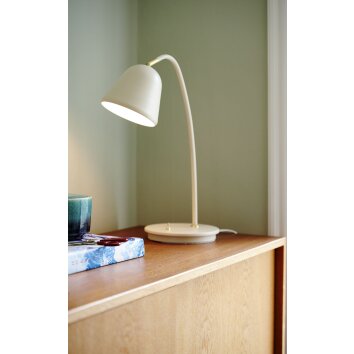 Nordlux FLEUR Bordslampa Beige, 1-ljuskällor