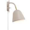 Nordlux FLEUR Vägglampa Beige, 1-ljuskällor