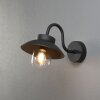 Konstsmide Lampor Mini vägglampa utomhus Svart, 1-ljuskällor