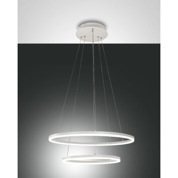 Fabas Luce Giotto Pendelbelysning LED Vit, 1-ljuskällor