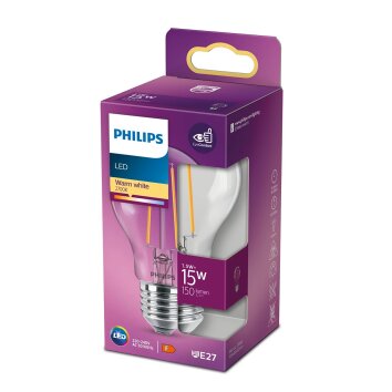 Philips Lampor 150 Genomskinlig, klar, 1-ljuskällor