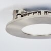 Finsrud Infälld lampa LED Nickel matt, 1-ljuskällor