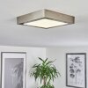 Finsrud Taklampa LED Nickel matt, 1-ljuskällor