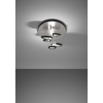 Artemide Mini Taklampa LED Krom, 1-ljuskällor