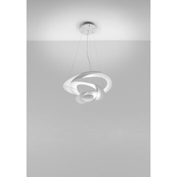 Artemide Mini Pendelbelysning Vit, 1-ljuskällor