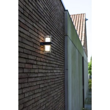 Lutec Lampor MITO Vägglampa LED Antracit, 1-ljuskällor