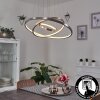 Preci Pendellampa LED Nickel matt, 1-ljuskällor