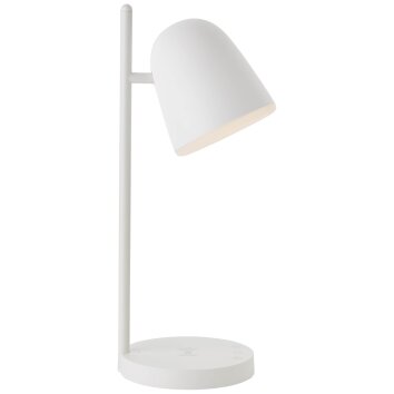 Brilliant Lampor Neda Bordslampa LED Vit, 1-ljuskällor