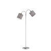 Honsel Lampor Cozy Golvlampa Nickel matt, 2-ljuskällor