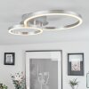 Sorte Taklampa LED Nickel matt, 1-ljuskällor