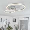 Sorte Taklampa LED Nickel matt, 1-ljuskällor