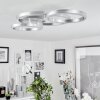 Sorte Taklampa LED Nickel matt, 1-ljuskällor