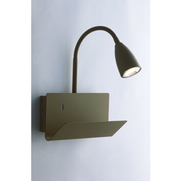 Luce Design Gulp Vägglampa Beige, 1-ljuskällor