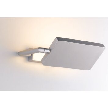 Luce Design Book Vägglampa LED Silver, 1-ljuskällor