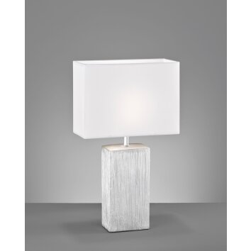 Honsel Lampor Flens Bordslampa Silver, 1-ljuskällor