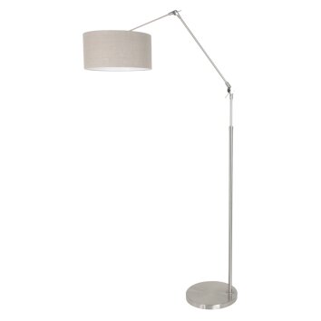 Steinhauer Chic Golvlampa, Läslampa Stål borstat, 1-ljuskällor