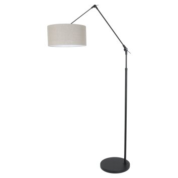 Steinhauer Chic Golvlampa, Läslampa Svart, 1-ljuskällor