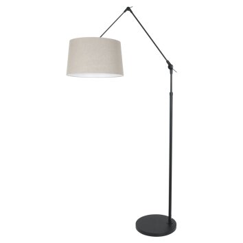 Steinhauer Chic Golvlampa, Läslampa Svart, 1-ljuskällor