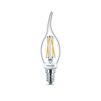 Philips Lampor E14 LED 3.4 Watt varmvit dimbar 475 Lumen