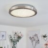 Kerns Taklampa LED Nickel matt, 1-ljuskällor