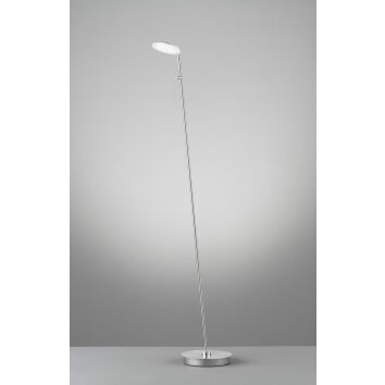 Honsel Lampor Dent Golvlampa LED Nickel matt, 1-ljuskällor