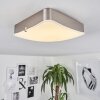 Hutton Taklampa LED Nickel matt, 1-ljuskällor