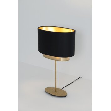 Holländer OVAL Bordslampa Guld, 1-ljuskällor