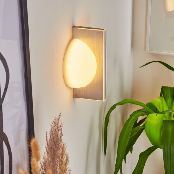 Wroxton Vägglampa LED Aluminium, 1-ljuskällor