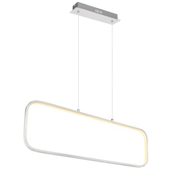 Globo SILLA Pendellampa LED Nickel matt, 1-ljuskällor