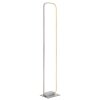 Globo SILLA Golvlampa LED Nickel matt, 1-ljuskällor