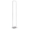 Globo SILLA Golvlampa LED Nickel matt, 1-ljuskällor