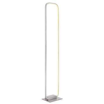 Globo SILLA Golvlampa LED Nickel matt, 1-ljuskällor