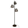 Luce Design COLT Golvlampa Antiksilver, 3-ljuskällor