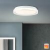 Brilliant Lampor Burlie Taklampa LED Vit, 1-ljuskällor, Fjärrkontroll, Färgväxlare