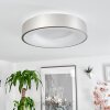 Playas Taklampa LED Silver, Vit, 1-ljuskällor